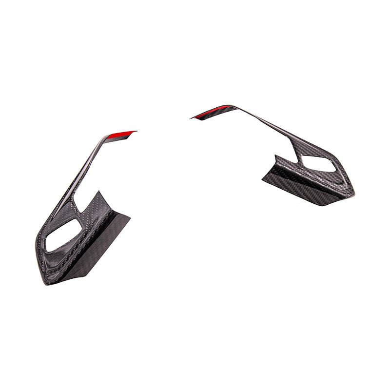 Chevrolet Corvette C8 Factory Style Carbon Fiber Steering Wheel Trim Cover 2020-Up