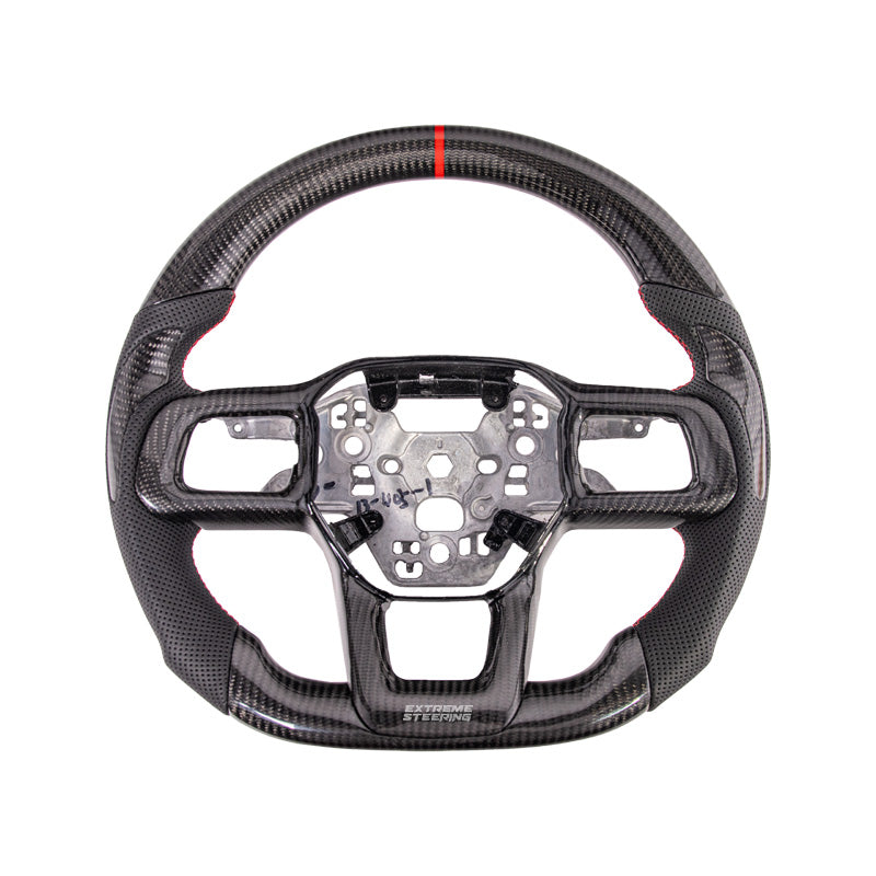 2024+ Ford Mustang Carbon Fiber Steering Wheel (Custom Order)