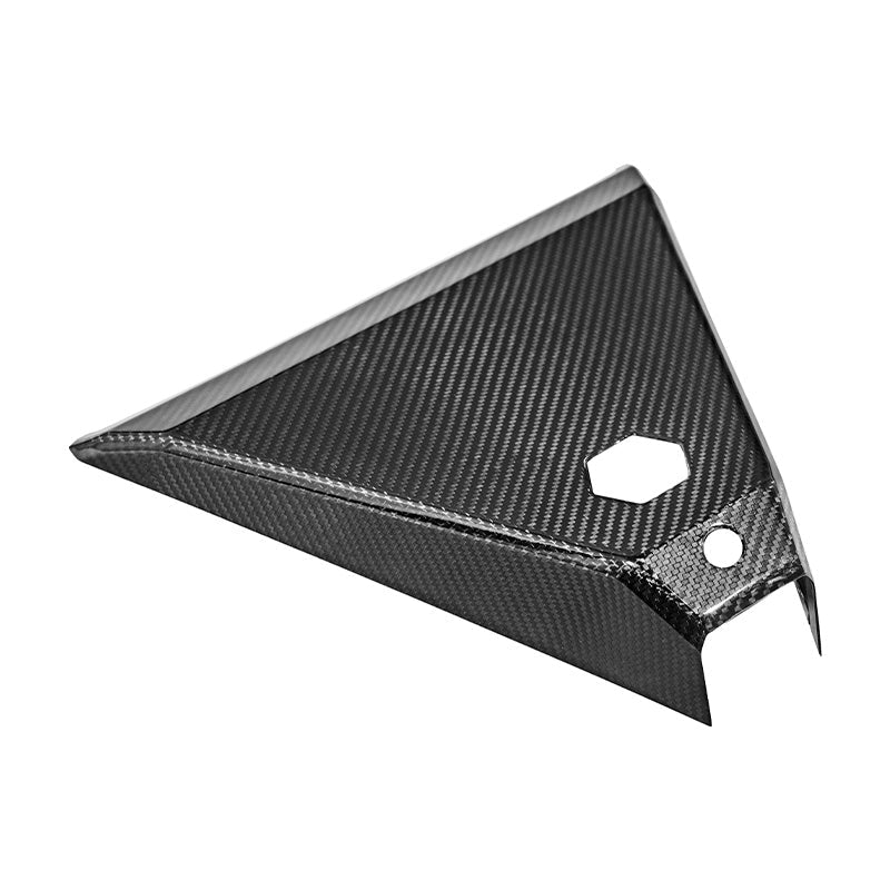 Tesla Cybertruck Factory Style Dry Carbon Fiber Rear View Mirror Upper Cover 2024-Up