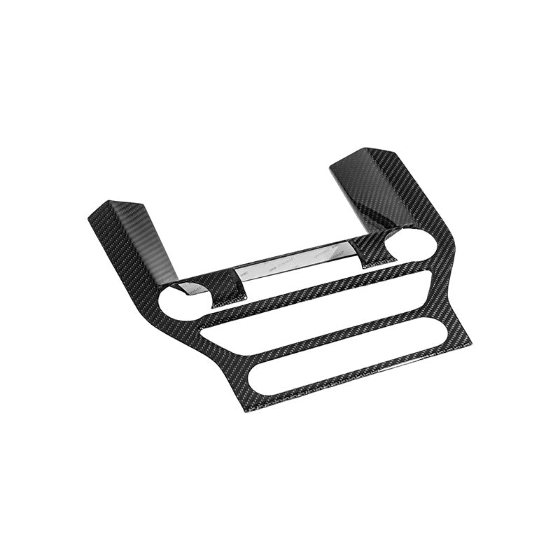 Ford Mustang S550 Factory Style Dry Carbon Fiber Center Console Control Panel Cover 2015-2023