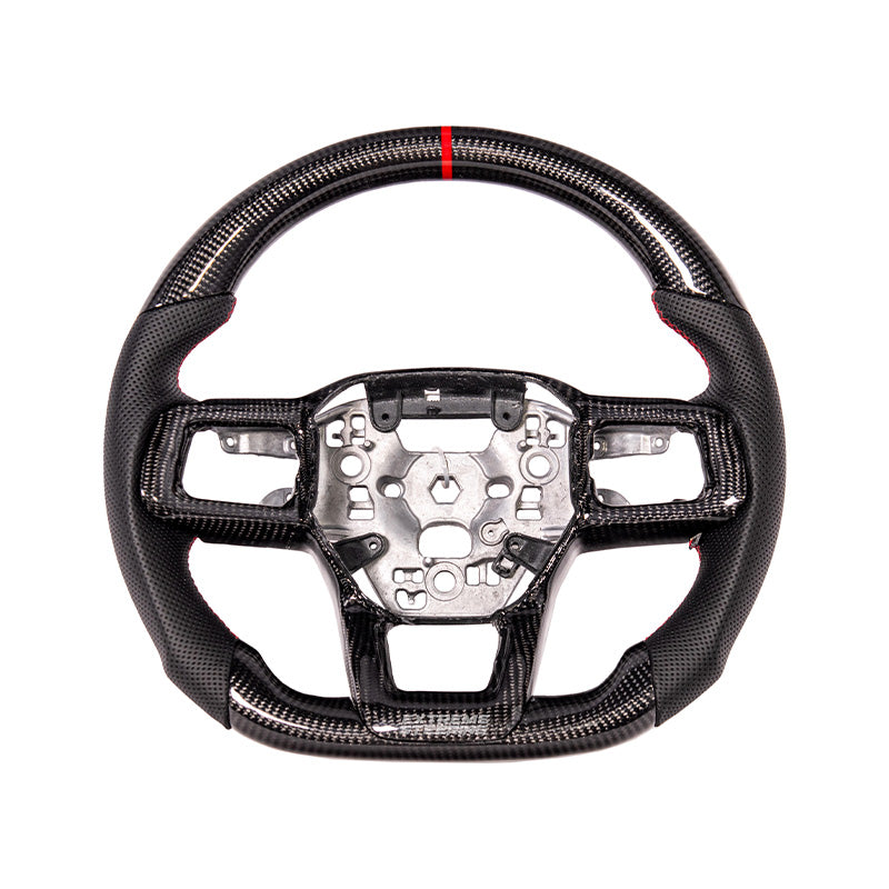 2024+ Ford Mustang S650 Carbon Fiber Steering Wheel