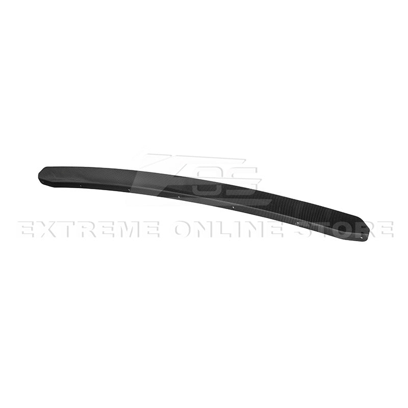 Ford Mustang S650 GT Performance Style Rear Gurney Flap Spoiler Matte Black Carbon Finish 2024-Up