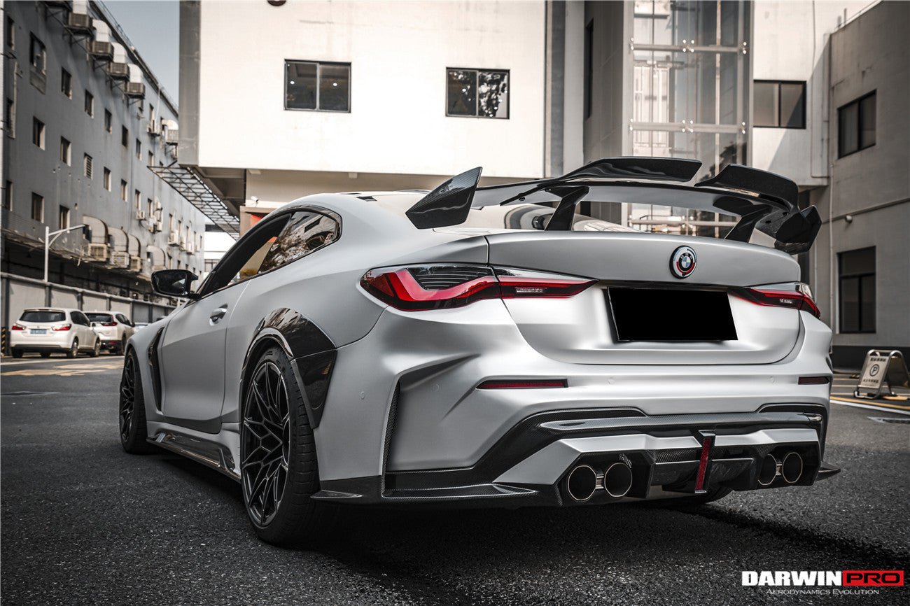2021-2025 BMW M4 G82 & G83 BKSSII Style Rear Bumper with LED Light
