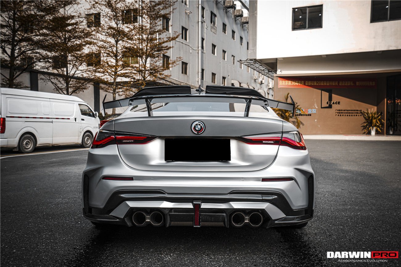 2021-2025 BMW M4 G82 & G83 BKSSII Style Rear Bumper with LED Light