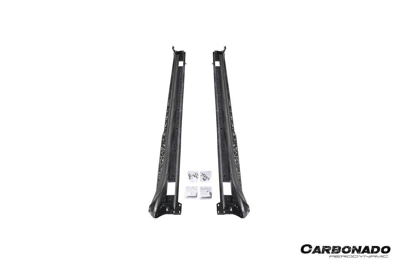 Porsche Panamera 970 SD Style Dry Carbon Fiber Side Skirts 2010-2016