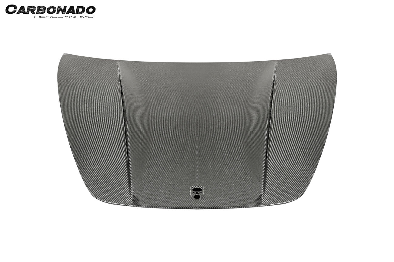 Porsche Panamera 971 4S Turbo SD GTS TP Style Dry Carbon Fiber Hood 2017-2023