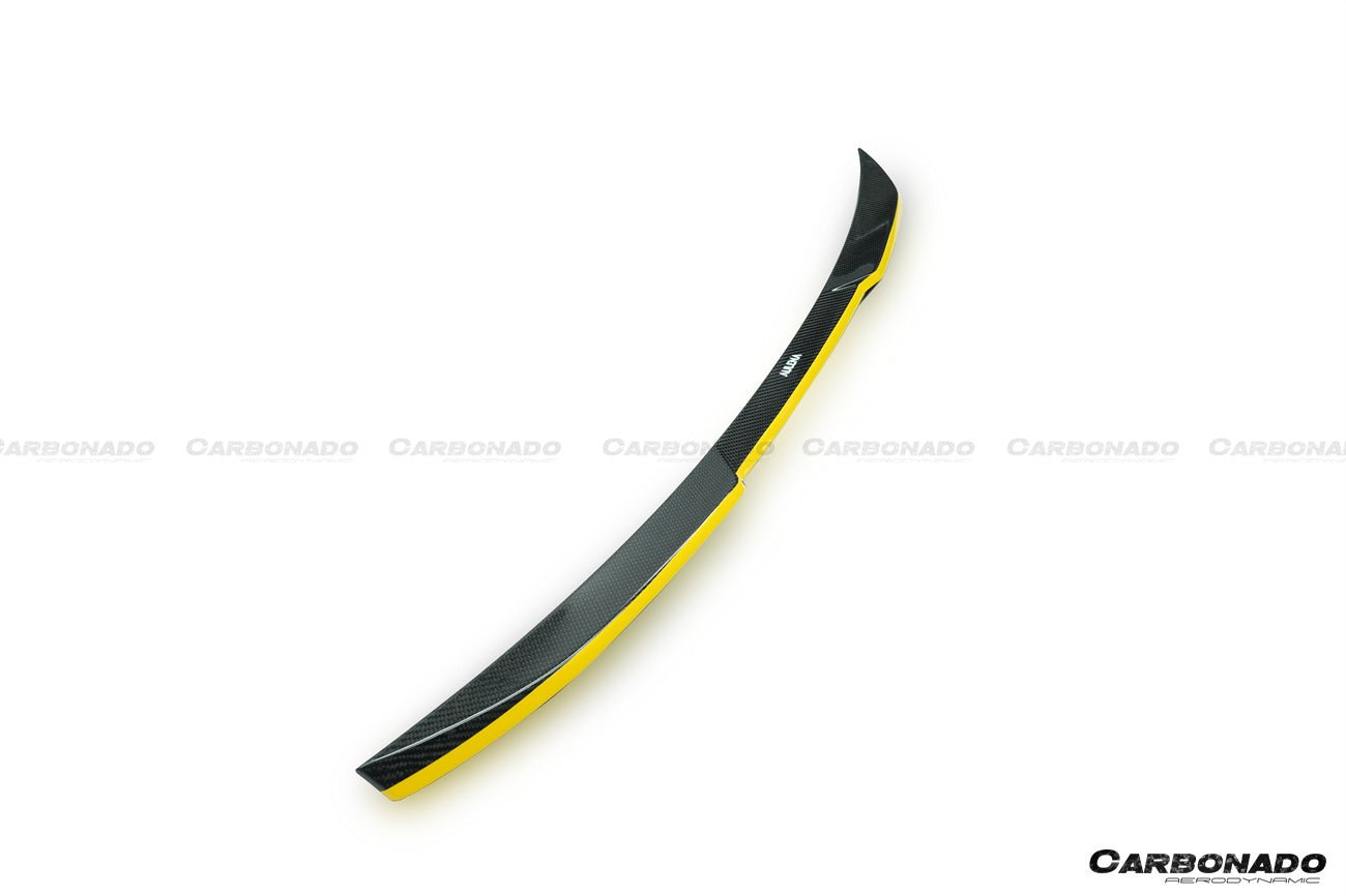 BMW 5 Series G30 G38 M-Tech AD Style Dry Carbon Fiber Trunk Spoiler 2016-2023