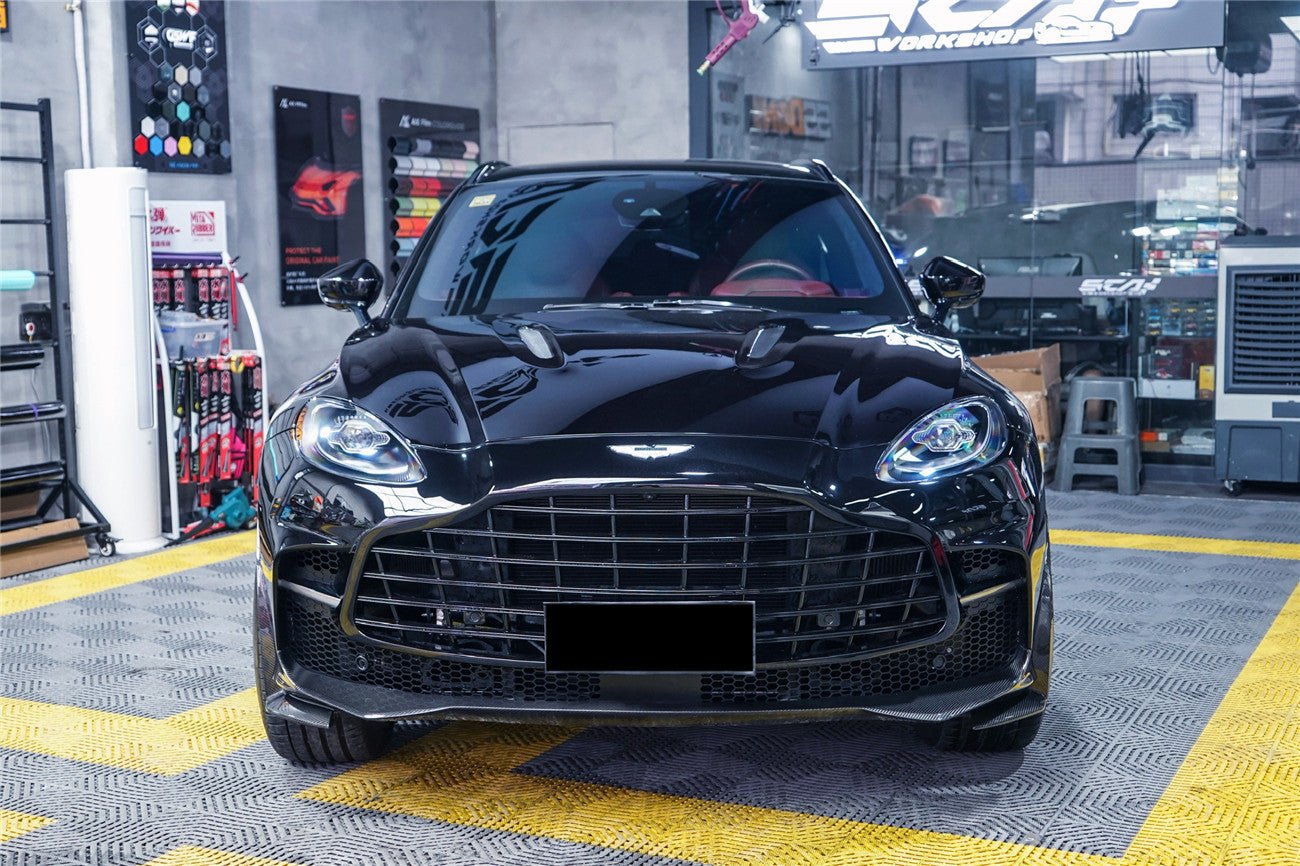 2021 - 2024 Aston Martin DBX Convert 707 Style Dry Carbon Fiber Front Bumper