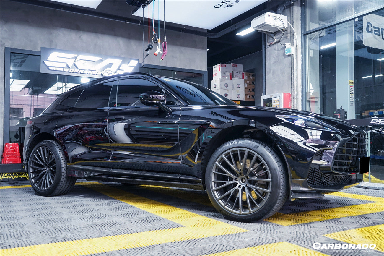 2021 - 2024 Aston Martin DBX 707 Style Dry Carbon Fiber Side Skirts