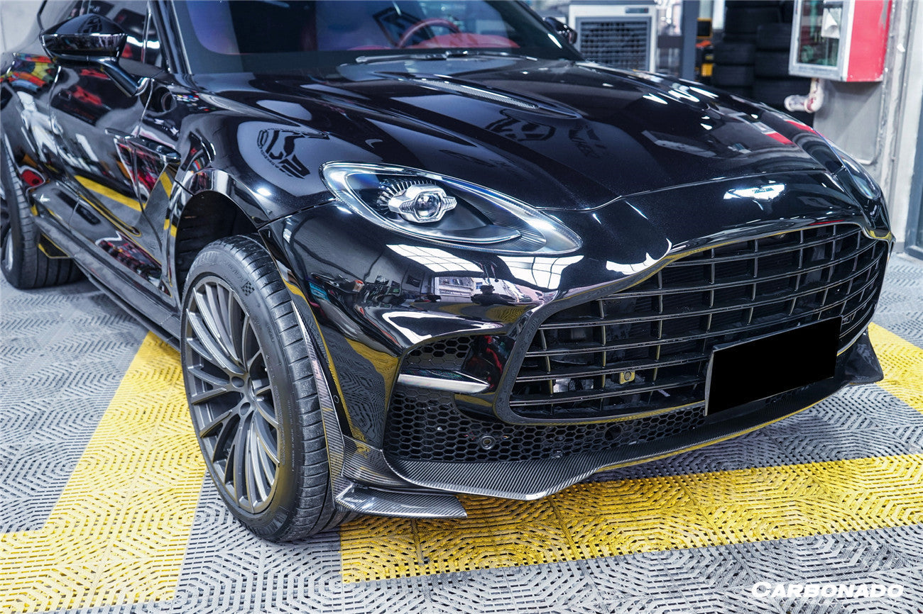 2021 - 2024 Aston Martin DBX Convert 707 Style Dry Carbon Fiber Front Bumper