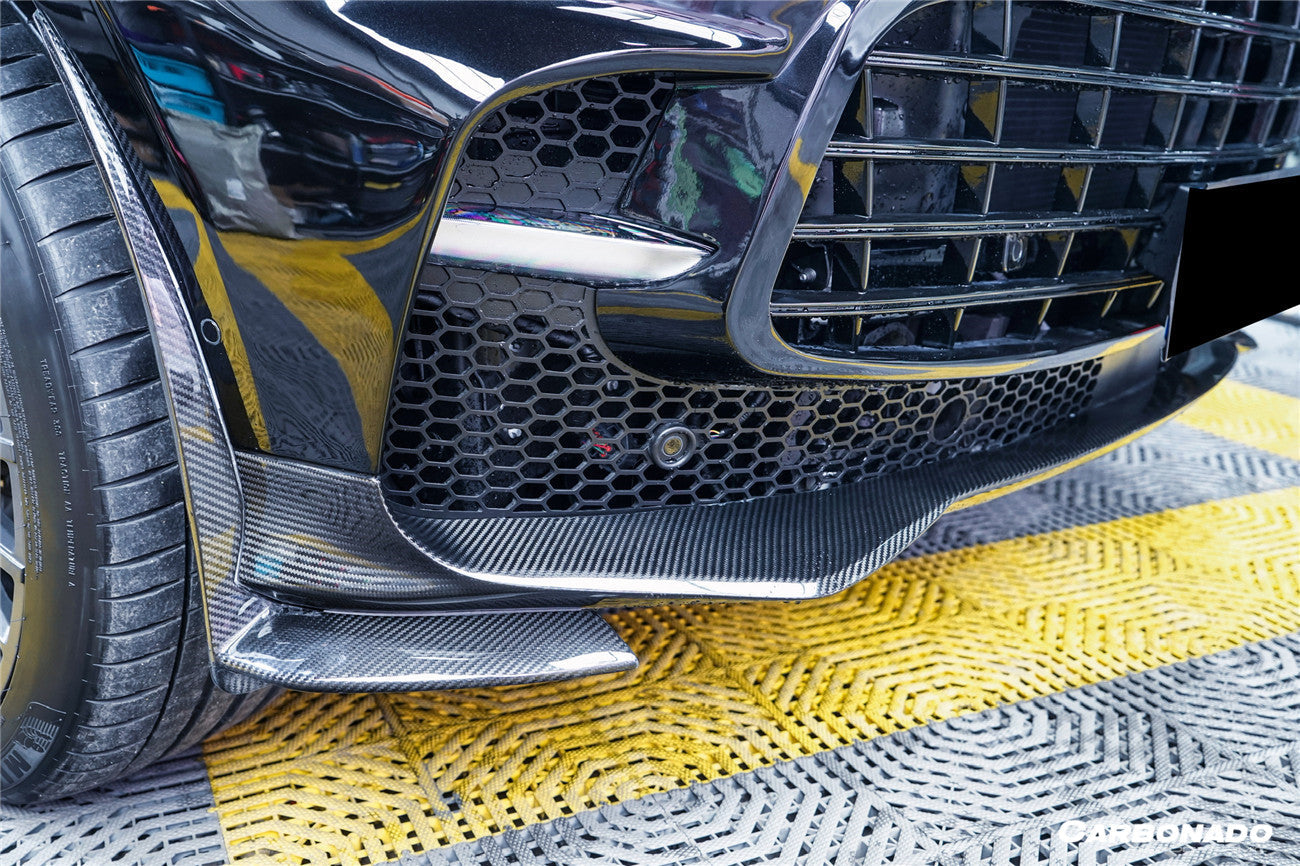 2021 - 2024 Aston Martin DBX Convert 707 Style Dry Carbon Fiber Front Bumper