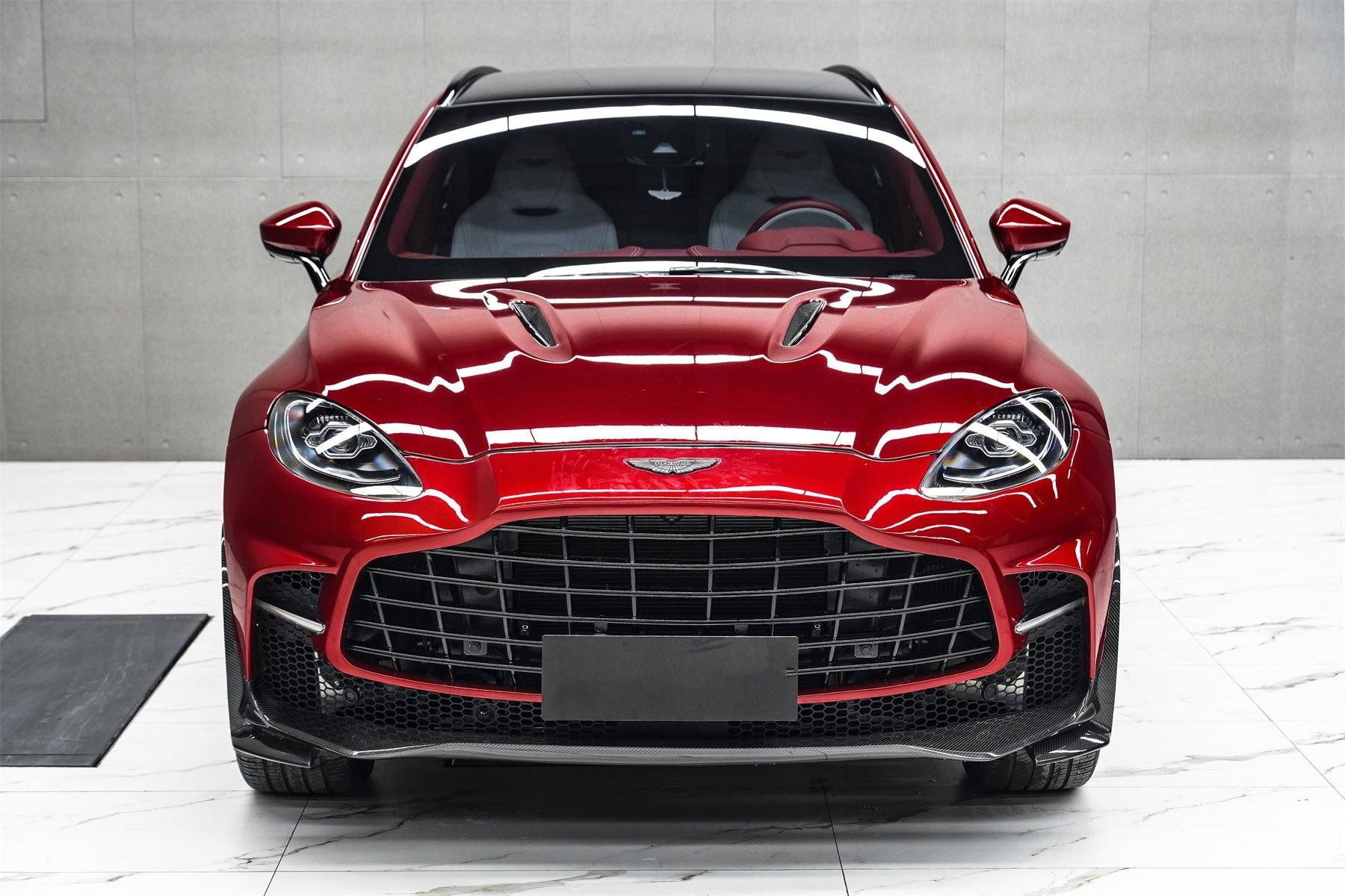 2021 - 2024 Aston Martin DBX Convert 707 Style Dry Carbon Fiber Front Bumper