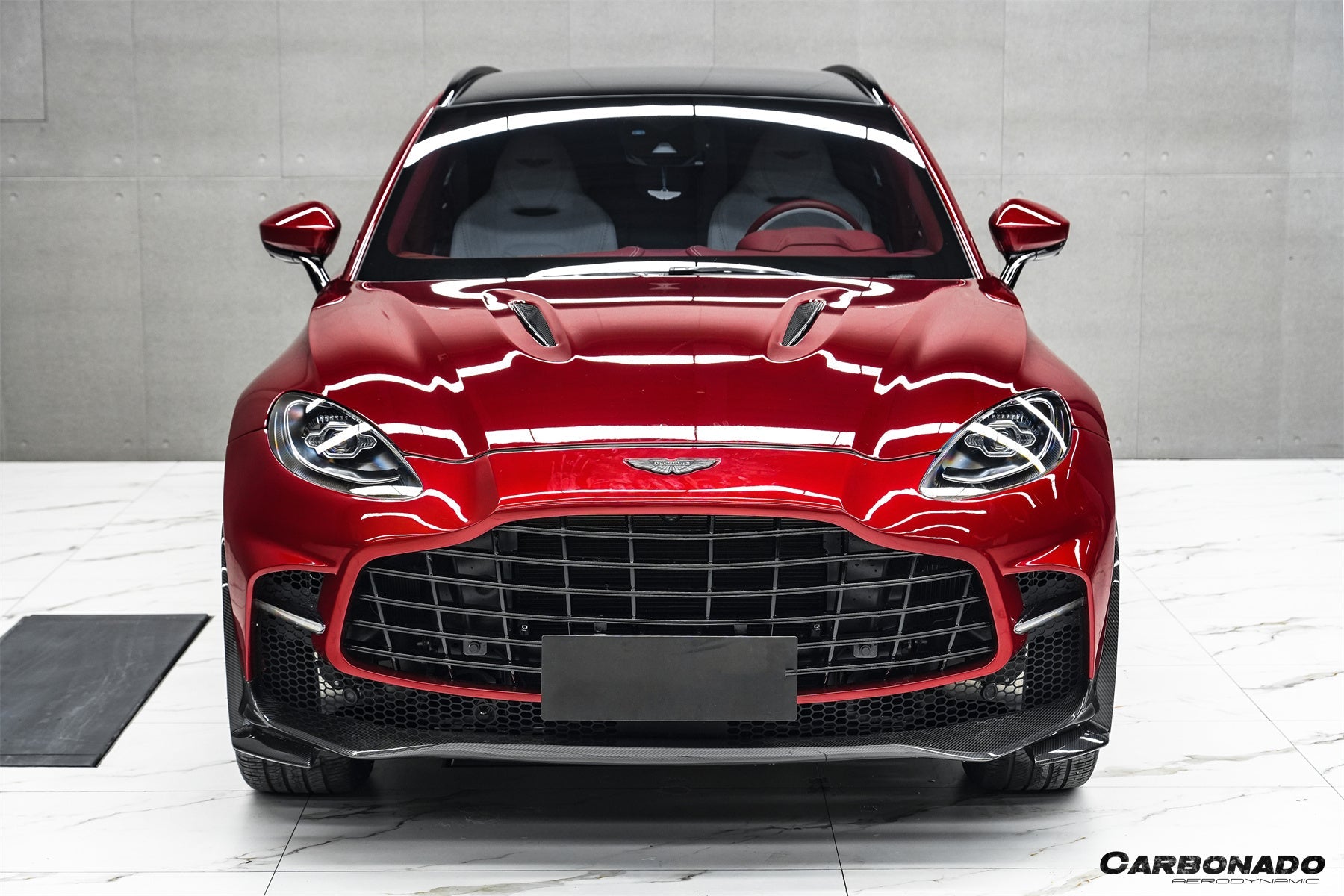 2021 - 2024 Aston Martin DBX Convert 707 Style Dry Carbon Fiber Front Bumper