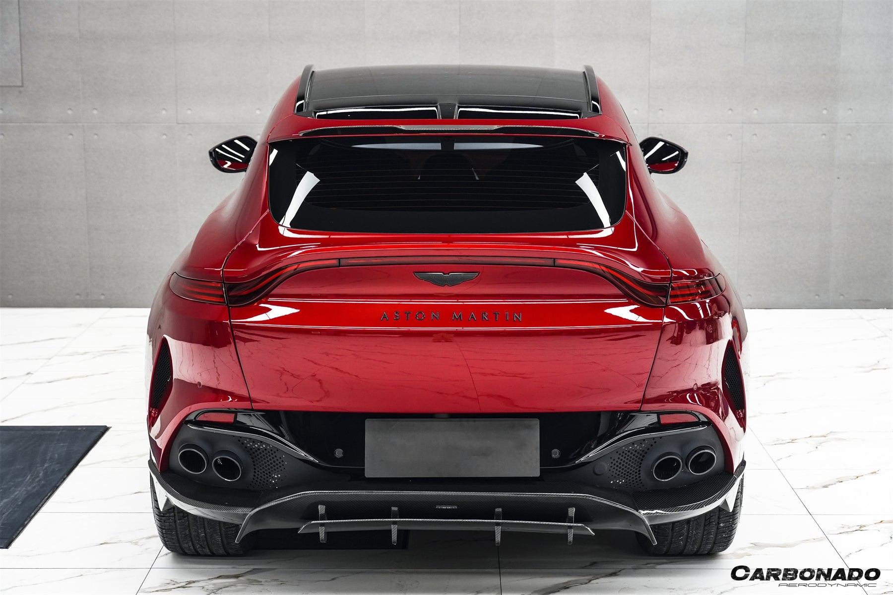 2021 - 2024 Aston Martin DBX 707 Style Dry Carbon Fiber Roof Spoiler