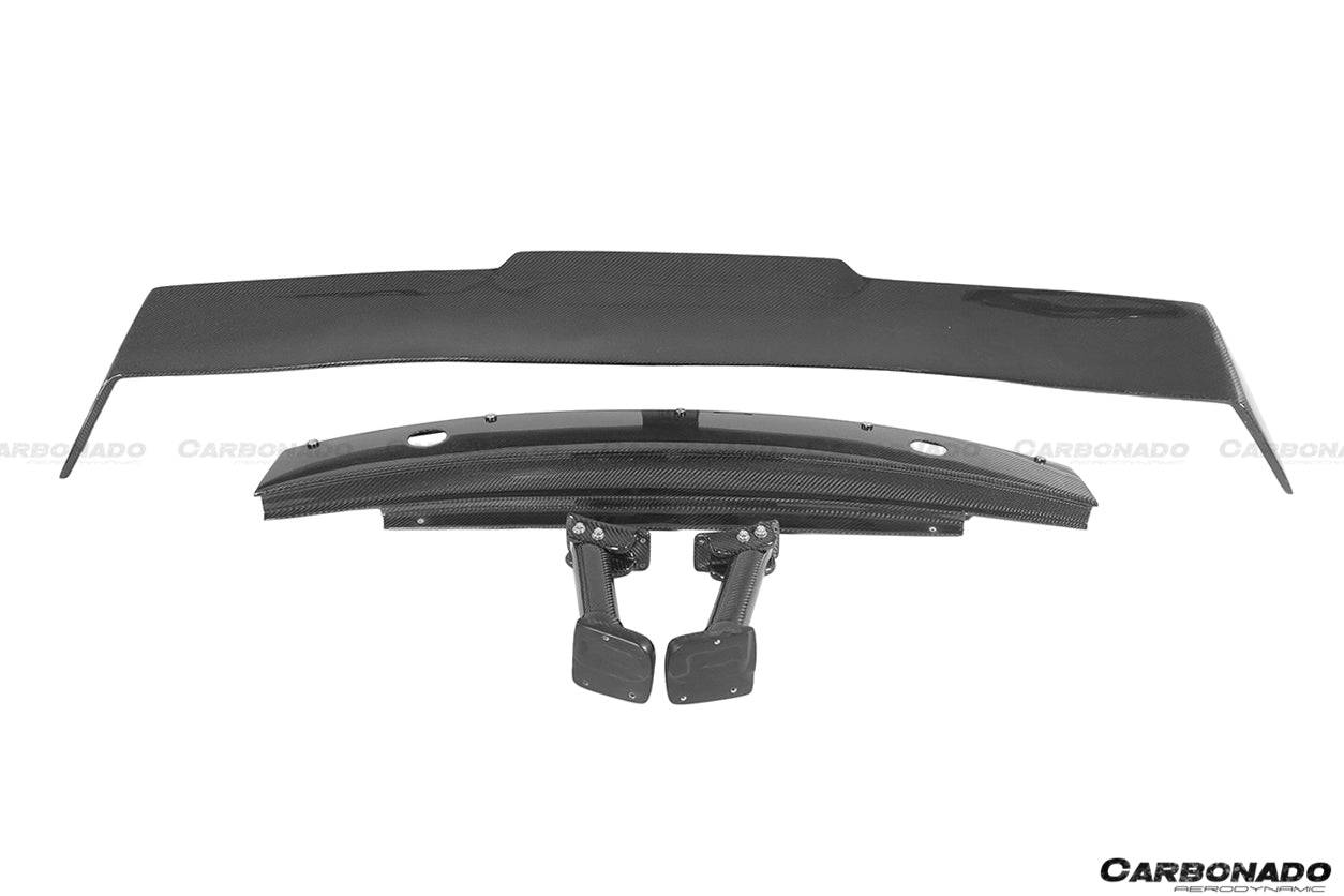 Audi R8 Coupe PI Style Carbon Fiber Trunk Spoiler Wing 2006-2015