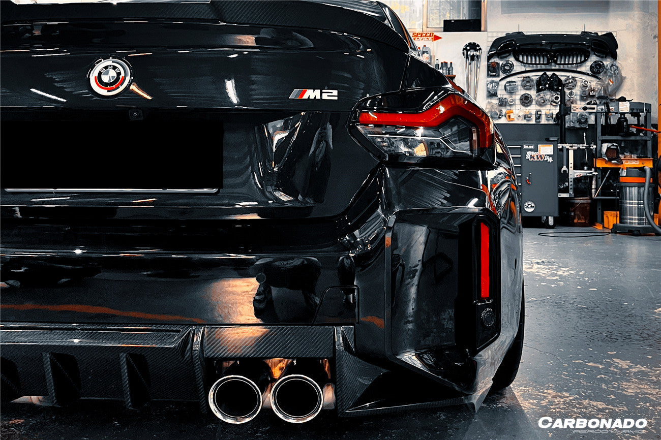 2021-2024 BMW M2 G87 Dry Carbon Fiber Rear Diffuser Lip