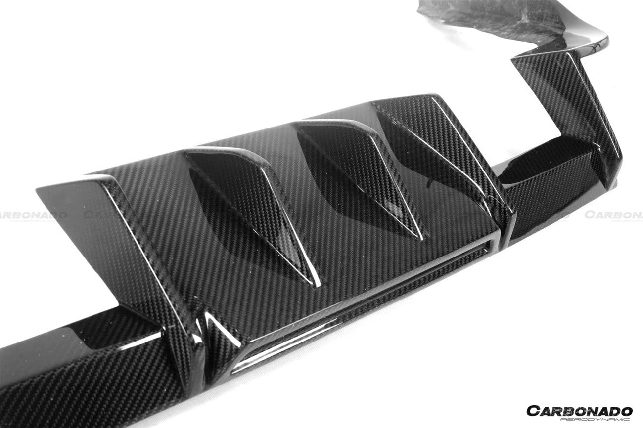 2021-2024 BMW M2 G87 Dry Carbon Fiber Rear Diffuser Lip