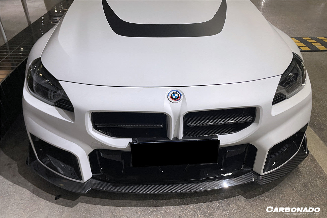 2021-2024 BMW M2 G87 OD Style Dry Carbon Fiber Front Lip