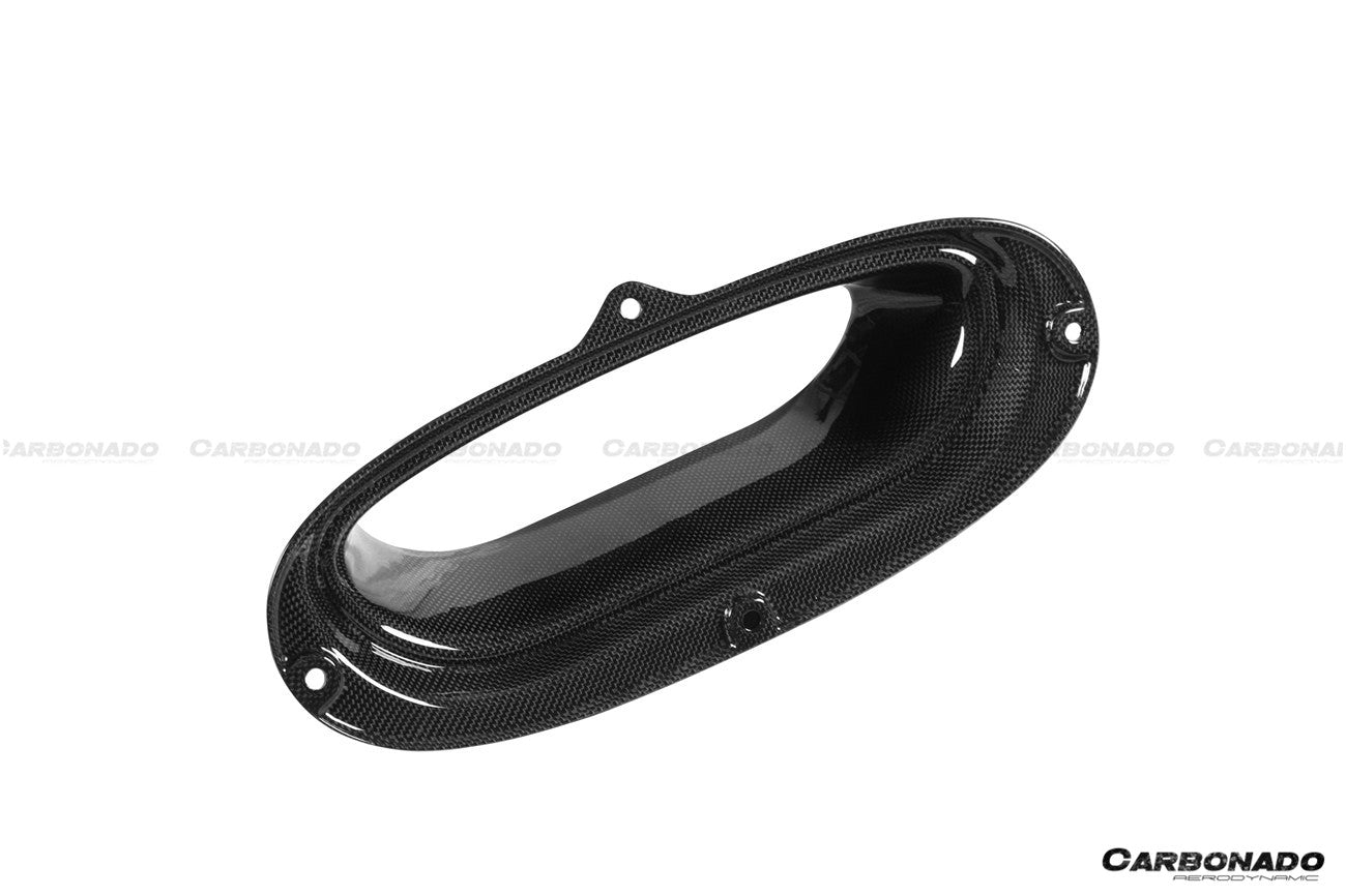 Ferrari F8 OEM Style Dry Carbon Fiber Hood Vents 2019-2024
