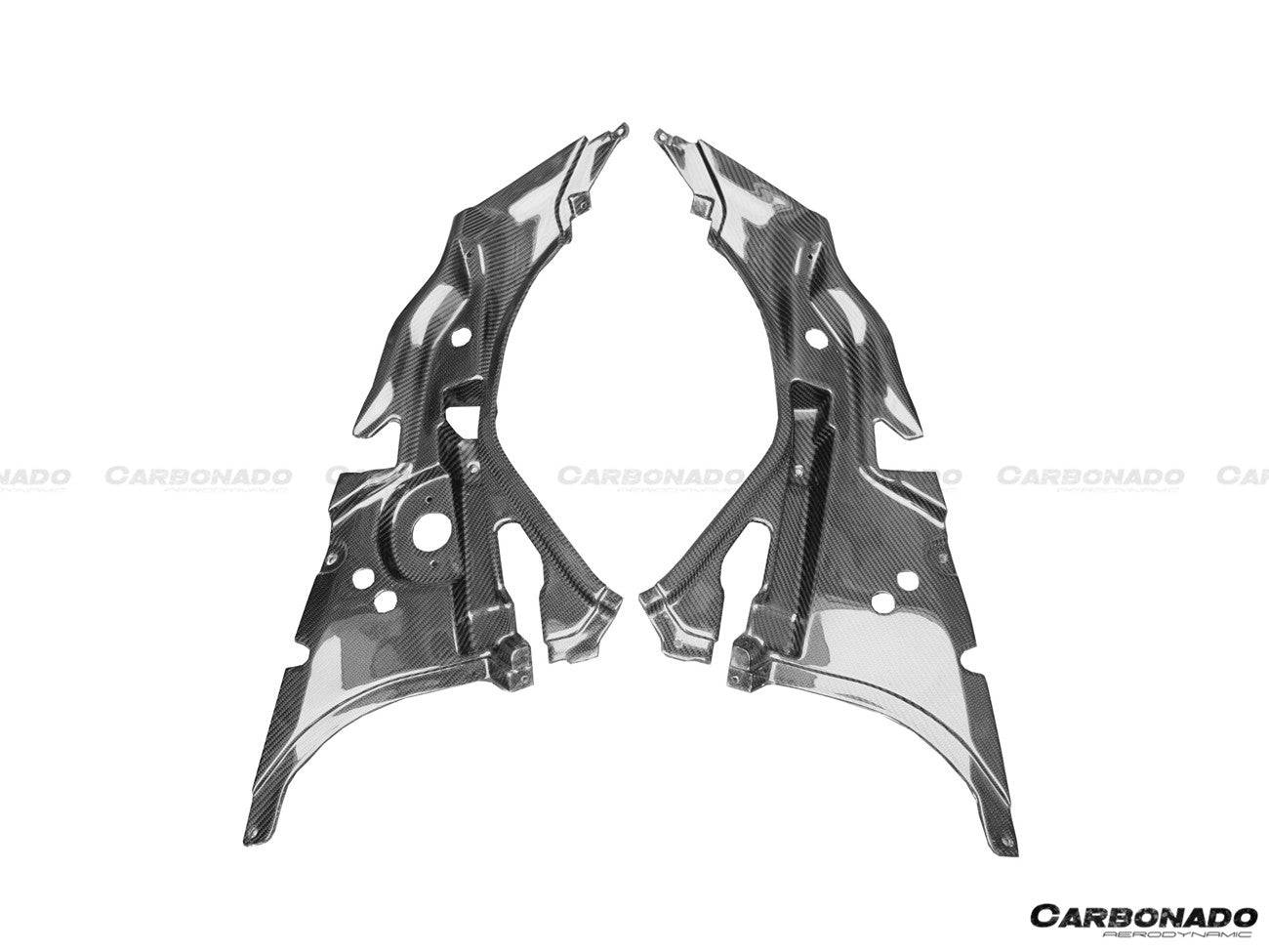 2011-2016 Lamborghini Aventador LP700 Coupe & Roadster OEM Style Carbon Fiber Front Trunk Kit - Carbonado
