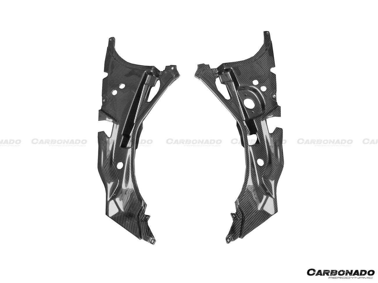 2011-2016 Lamborghini Aventador LP700 Coupe & Roadster OEM Style Carbon Fiber Front Trunk Kit - Carbonado