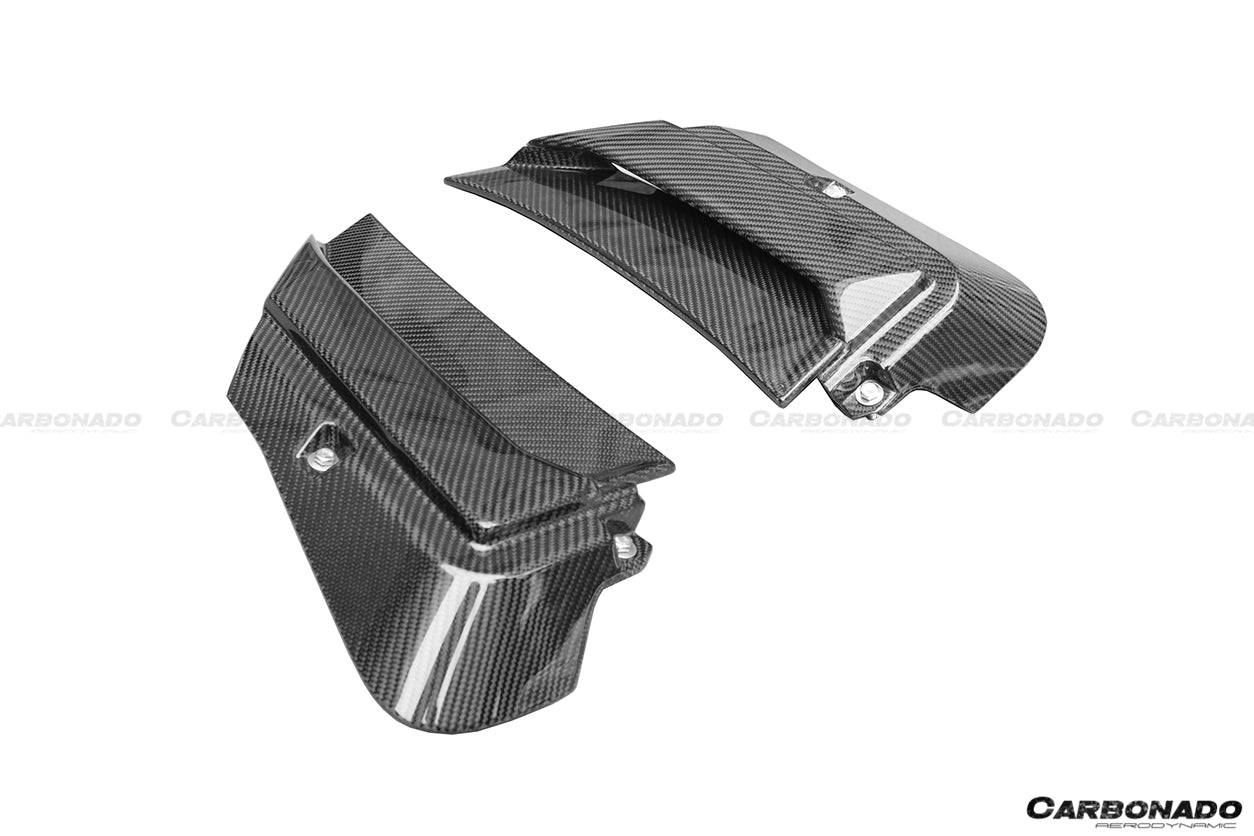 Lamborghini Aventador LB834 LP700 LP740 OEM Style Carbon Fiber Front Hood Vents 2011-2021