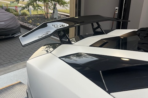 2011 - 2021 Lamborghini Aventador LP700 LP750 LP740 LP720 LP780 Coupe & Roadster DC Style Carbon Fiber Trunk Spoiler