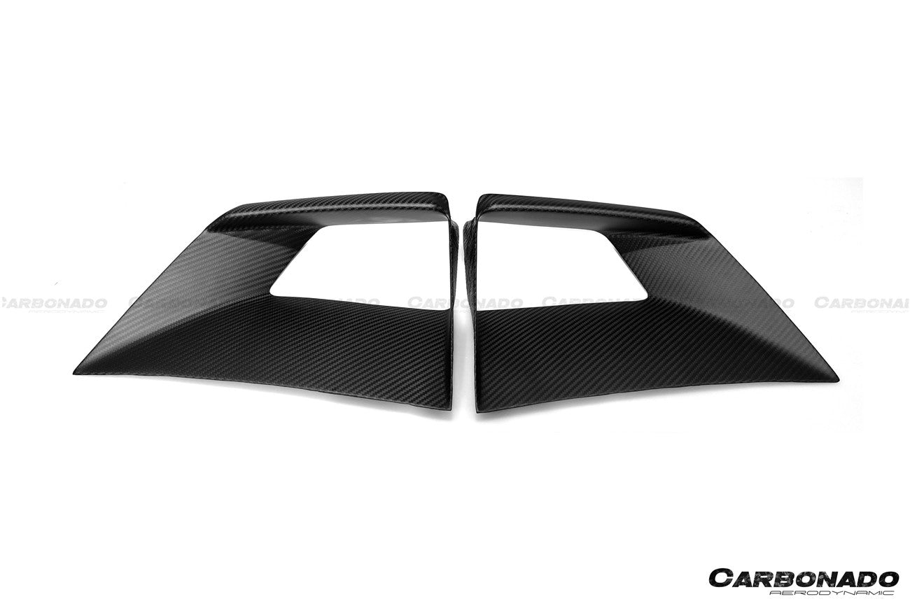 2021 - 2025 Lamborghini Huracan STO Dry Carbon Fiber Hood Vents