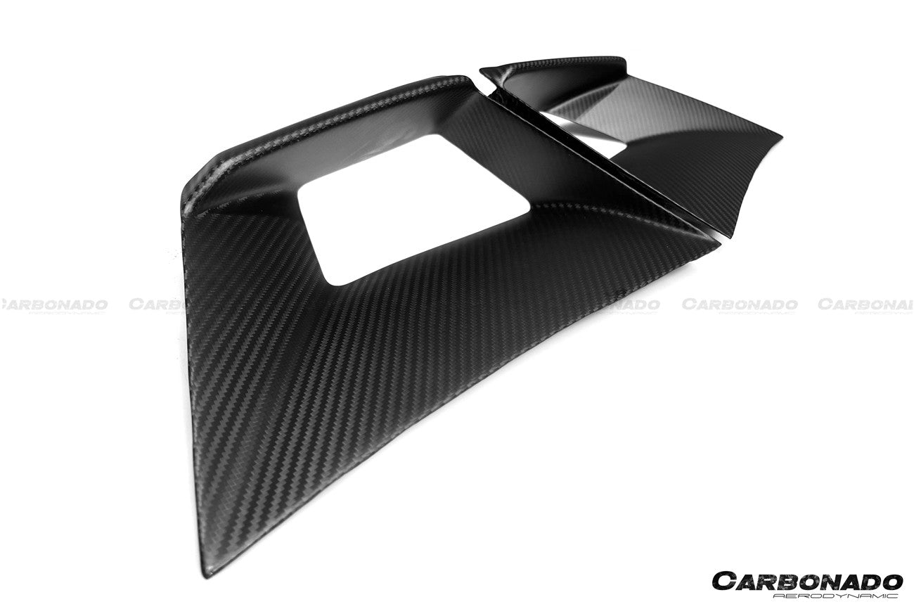 2021 - 2025 Lamborghini Huracan STO Dry Carbon Fiber Hood Vents