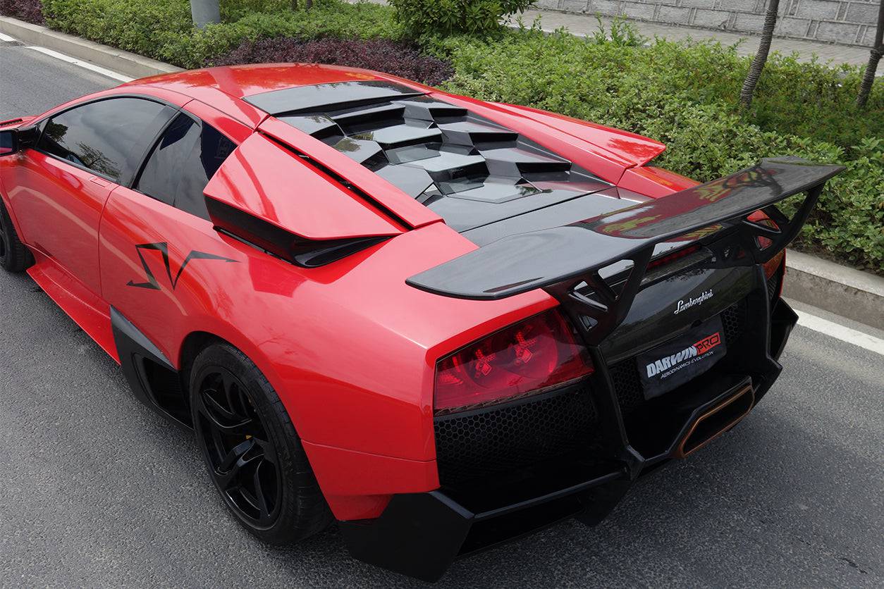 2001-2010 Lamborghini Murcielago SV Style Rear Intake Panel - Carbonado