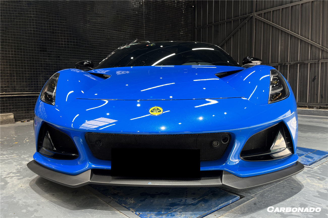 2021 - 2024 Lotus Emira OD Style Dry Carbon Fiber Front Lip Splitter