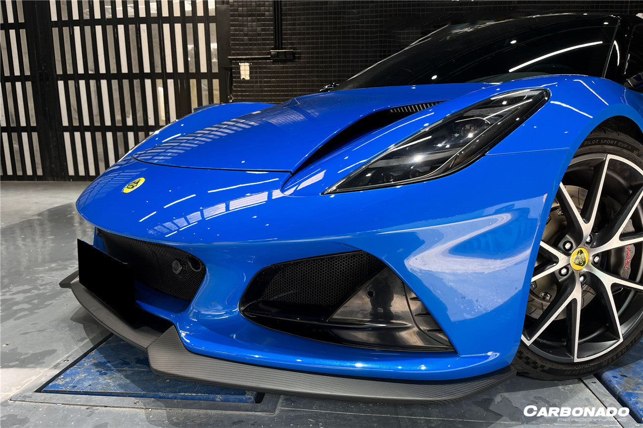 2021 - 2024 Lotus Emira OD Style Dry Carbon Fiber Front Lip Splitter