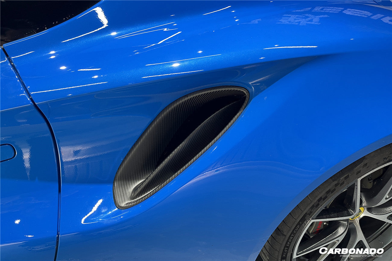 2021 - 2024 Lotus Emira OD Style Dry Carbon Fiber Quarter Panel Side Scoopes