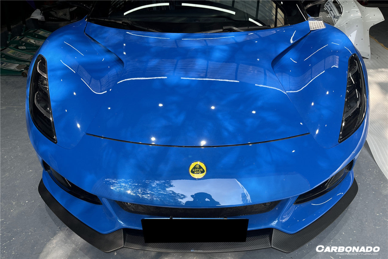 2021 - 2024 Lotus Emira OD Style Dry Carbon Fiber Front Lip Splitter
