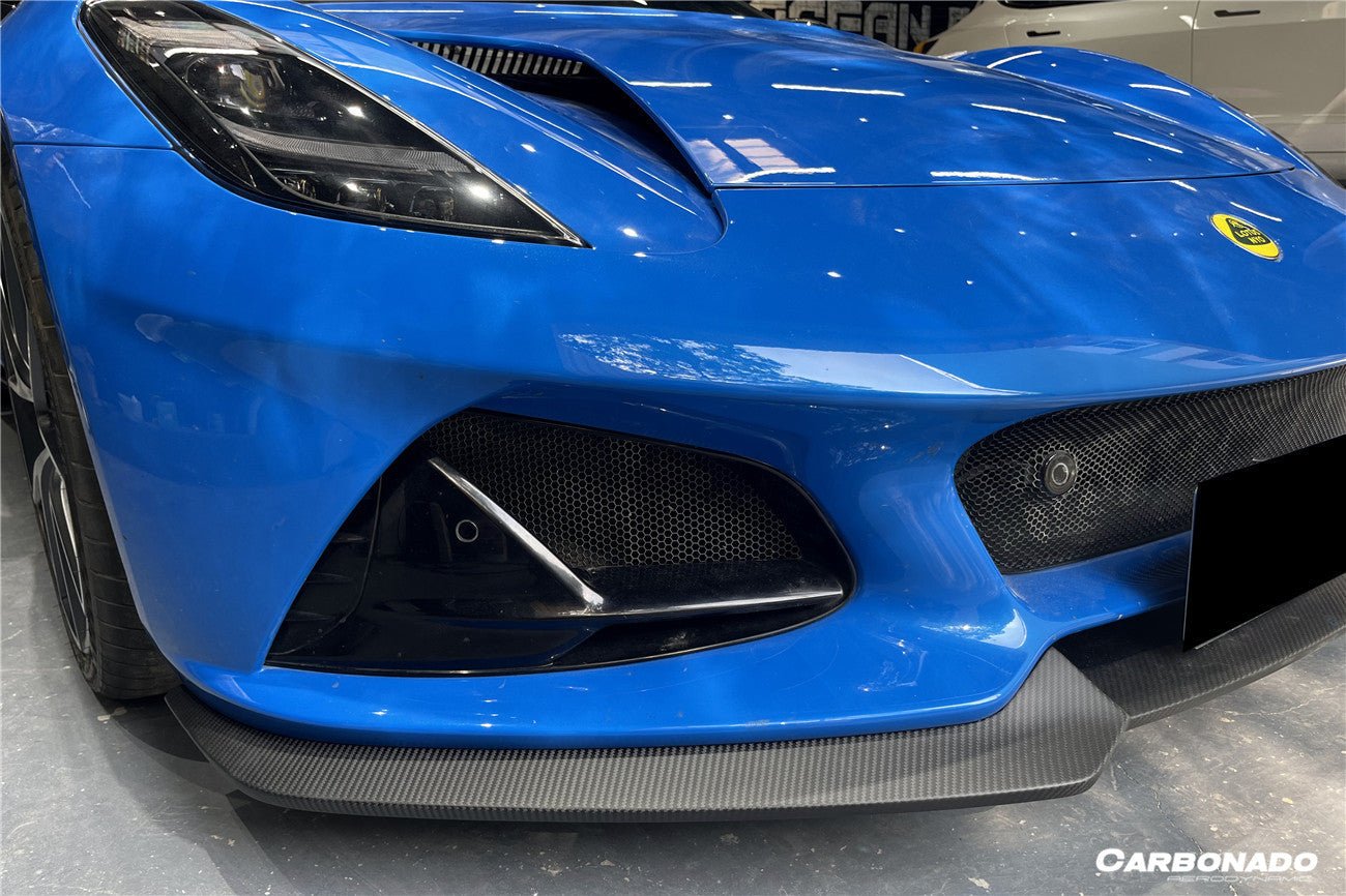 2021 - 2024 Lotus Emira OD Style Dry Carbon Fiber Front Lip Splitter