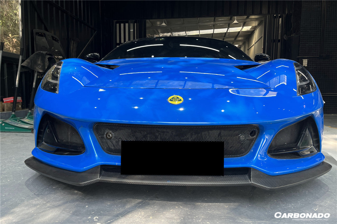 2021 - 2024 Lotus Emira OD Style Dry Carbon Fiber Front Lip Splitter