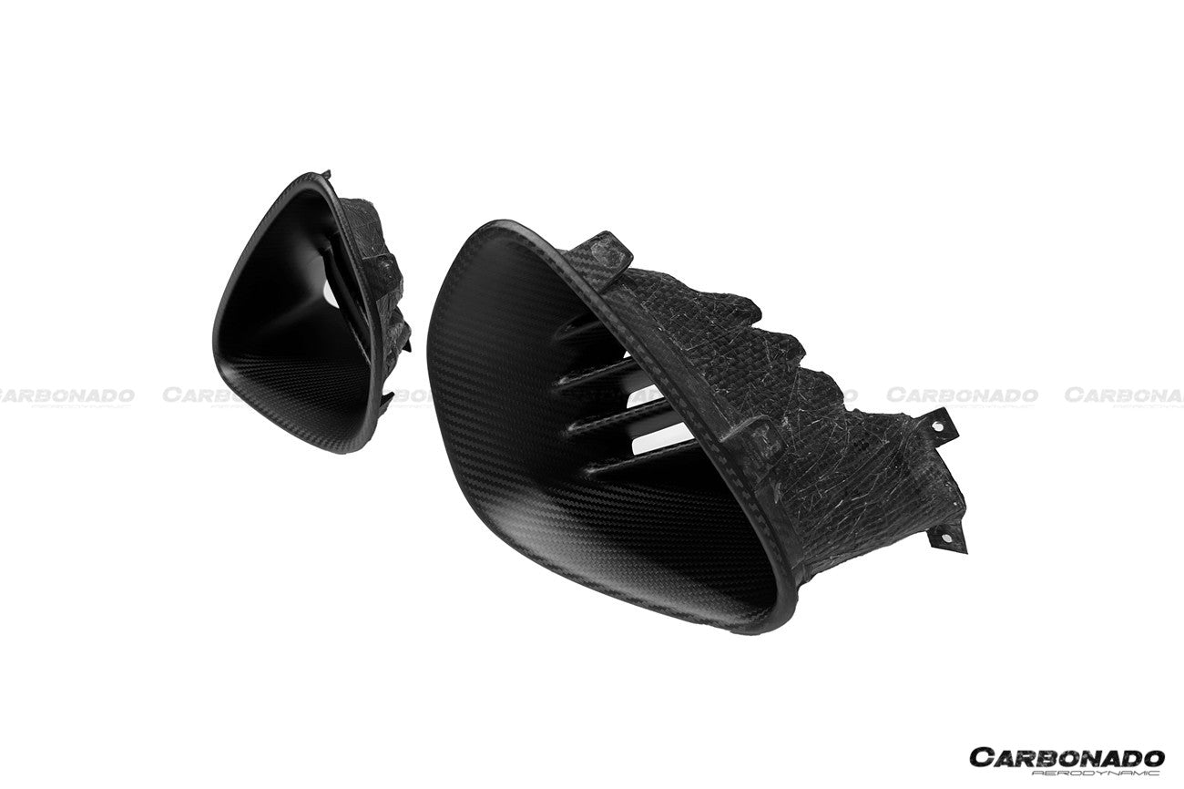2021 - 2024 Lotus Emira OD Style Dry Carbon Fiber Rear Bumper Vents