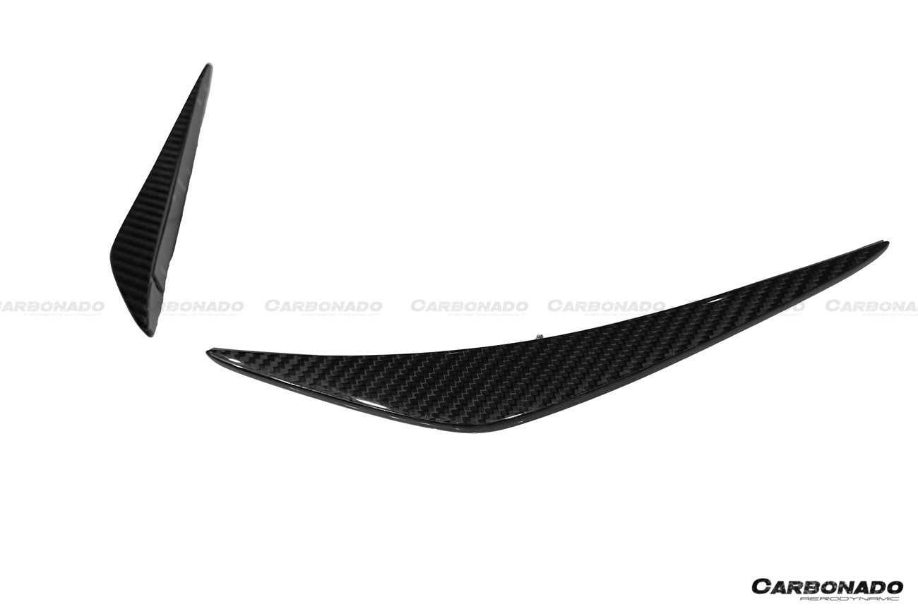 2021 - 2024 Lotus Emira OD Style Dry Carbon Fiber Front Bumper Canards