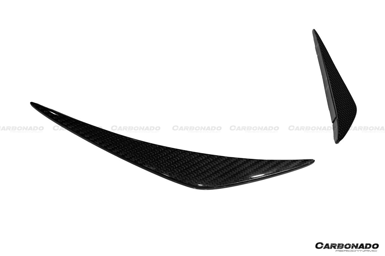 2021 - 2024 Lotus Emira OD Style Dry Carbon Fiber Front Bumper Canards