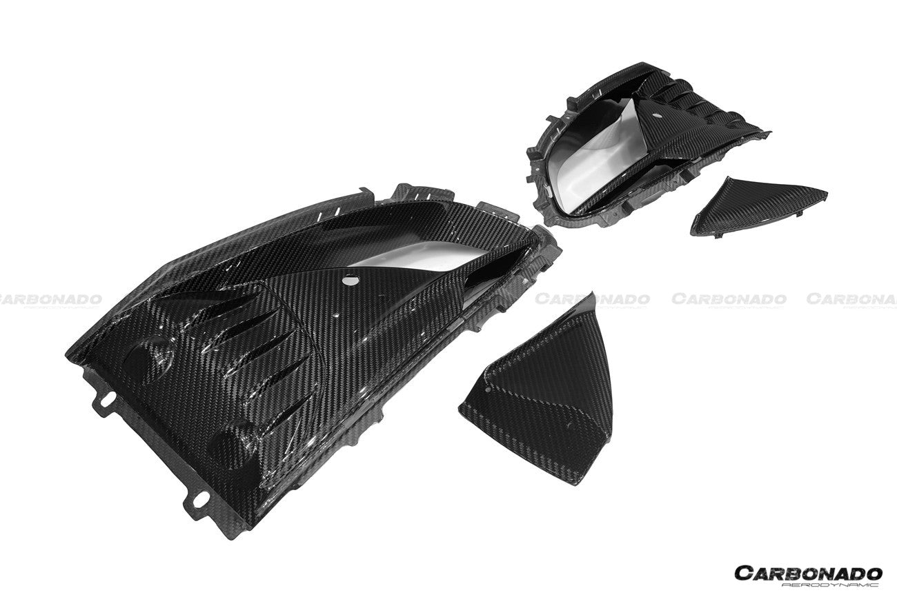 2021 - 2024 Lotus Emira OD Style Dry Carbon Fiber Front Bumper Vents