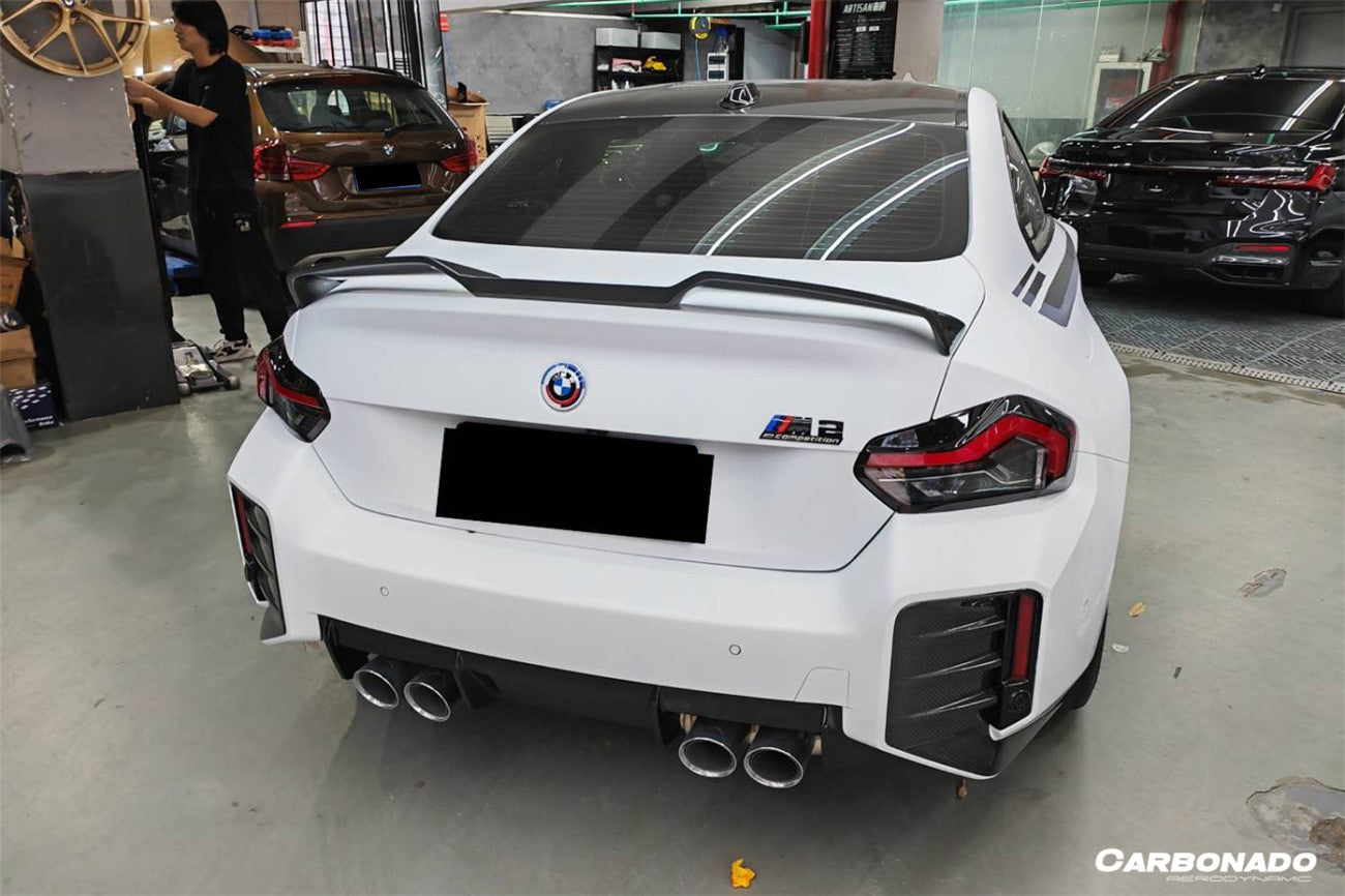 2021-2024 BMW M2 G87 Dry Carbon Fiber Trunk Spoiler