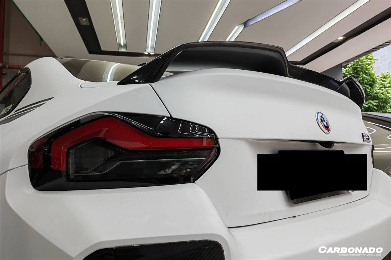 2021-2024 BMW M2 G87 Dry Carbon Fiber Trunk Spoiler