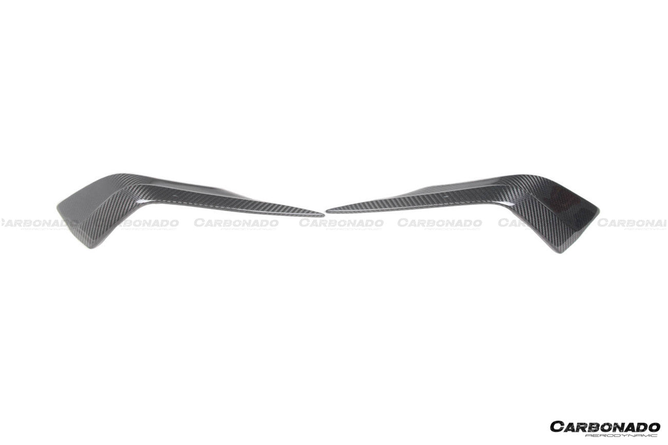 2020 - 2024 Maserati MC20 NVT Style Dry Carbon Fiber Front Lip Splitter