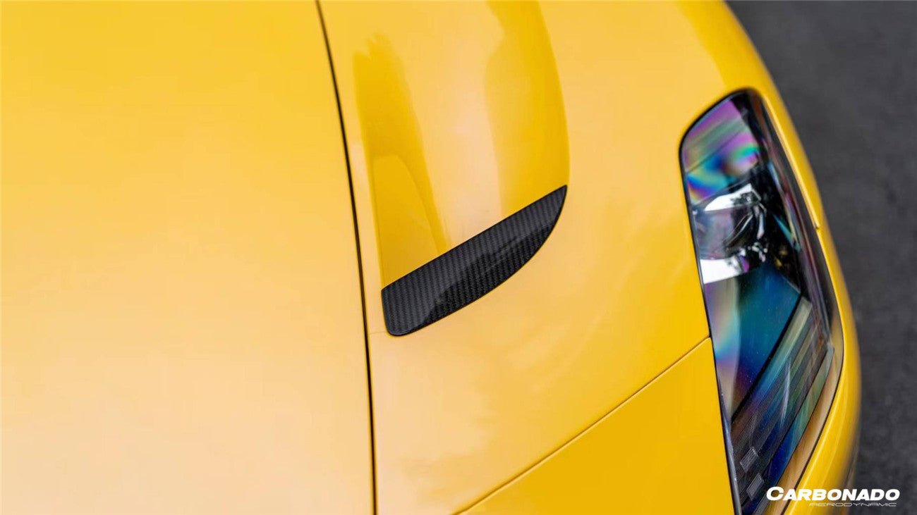 2020 - 2024 Maserati MC20 NVT Style Dry Carbon Fiber Fender Vents