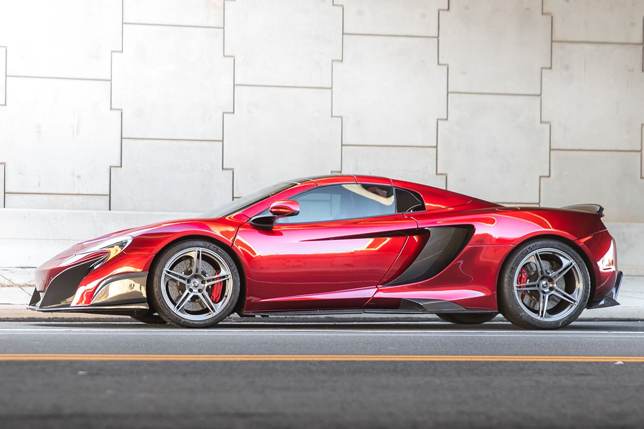 DarwinPRO 2011-2017 McLaren 650S & 12C BKSS Style Side Skirts - DarwinPRO Aerodynamics
