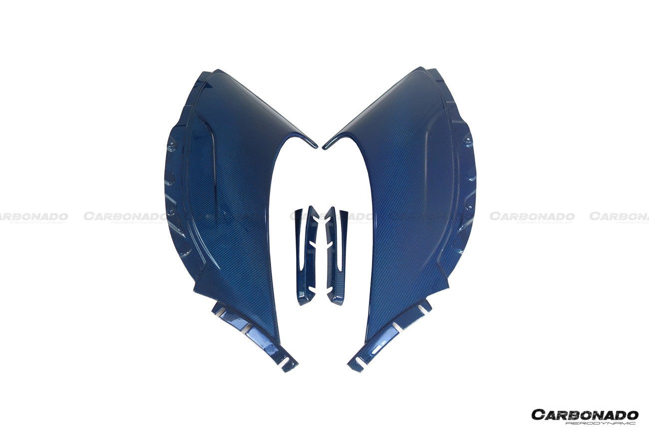 McLaren 650S P11 OEM Style Carbon Fiber Tuning Veins Intake Blades 2014-2017