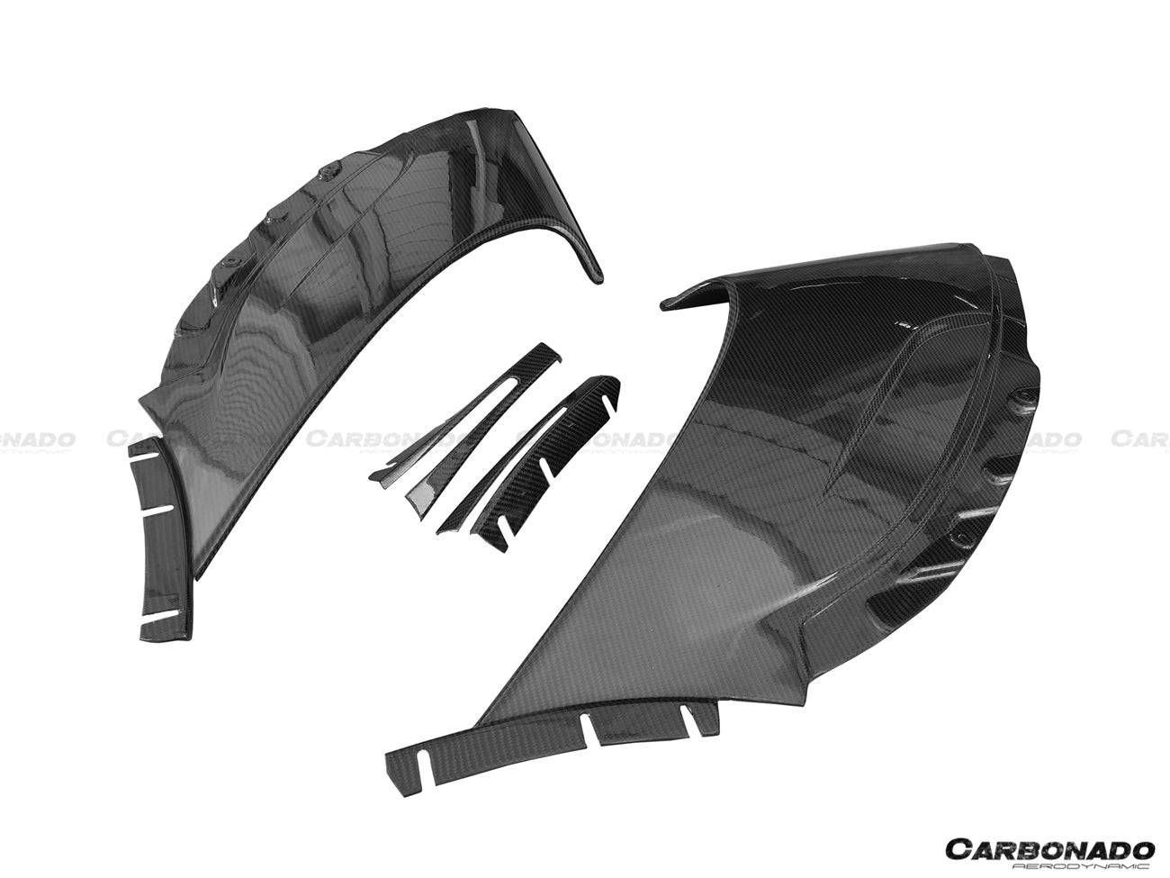 McLaren 650S P11 OEM Style Carbon Fiber Tuning Veins Intake Blades 2014-2017