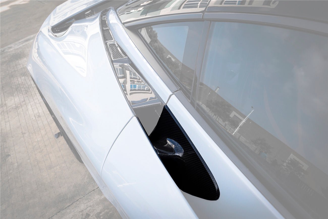 2017 - 2022 McLaren 720S Dry Carbon Fiber Door Handles Patch