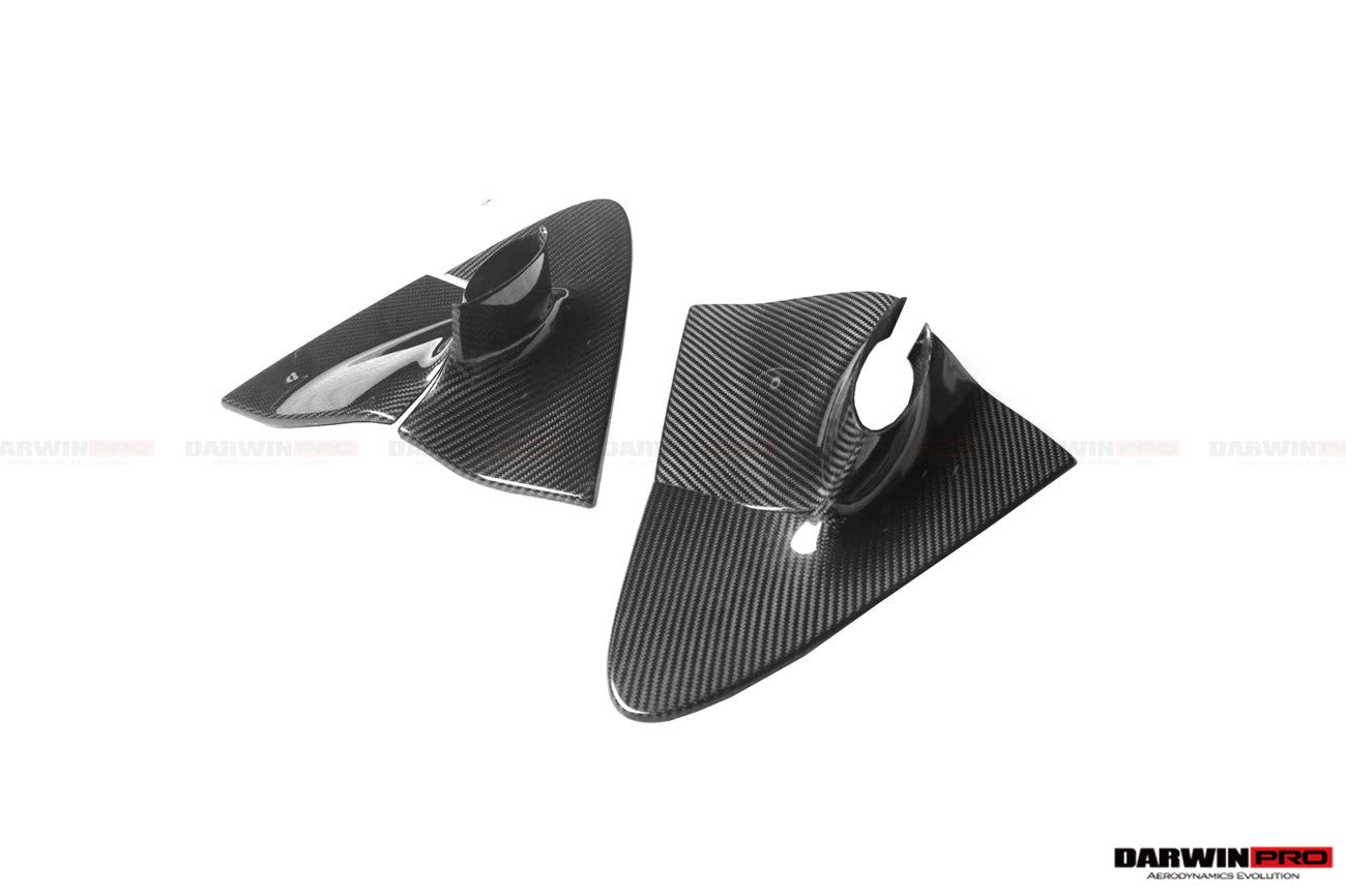 2017 - 2022 McLaren 720s Dry Carbon Fiber Door Handles Patch