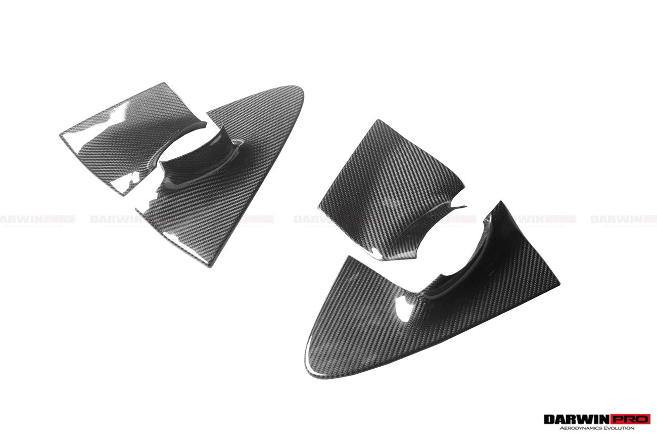 2017 - 2022 McLaren 720s Dry Carbon Fiber Door Handles Patch